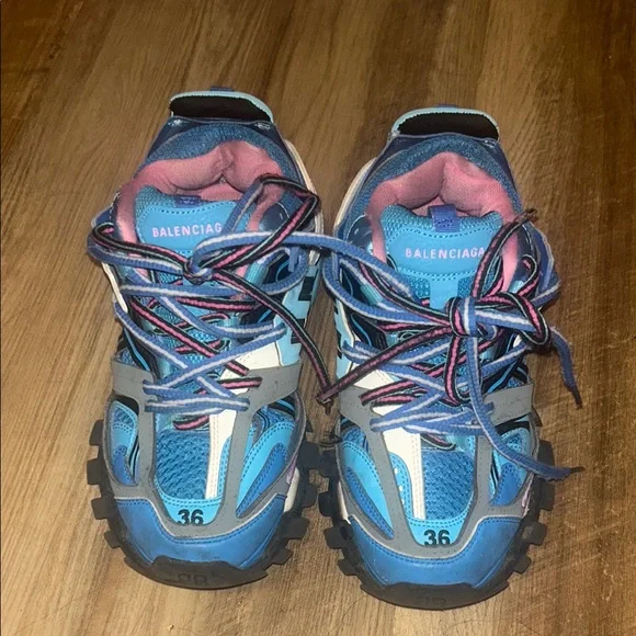 Balenciaga | Shoes | Balenciaga Multicolor Athletic Sneakers  display picture 1